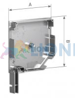 ALUTECH SF45/137u: Крышка боковая роллетная SF45/137u (цв. 226  - Темно-синий). 45 - градусная. фото