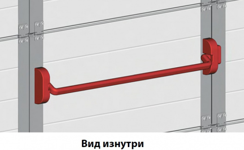 ALUTECH:407480100 - Центральный замок  PED2016. Замок для калитки Алютех фото