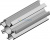 ALUTECH: 403520000 - Профиль проставочный IP-95-3000 ALUTECH: 403520000 - Профиль проставочный IP-95-3000 фото