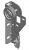 ALUTECH: 402630300 - Кронштейн верхний B-180TL - левый ALUTECH: 402630300 - Кронштейн верхний B-180TL - левый фото