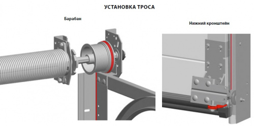 ALUTECH:  403931000 - Трос  CR-5-250-P фото